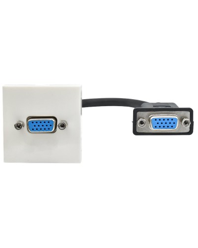 Розетка VGA M/M PRIMER РКМ-10-20-П белый IEK(PR-KK40D-RV-0-1-K01). Розетка. IEK в Махачкале
