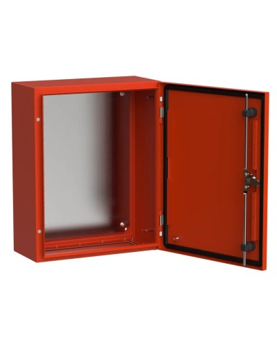 ЩМП-50.40.20 УХЛ1 IP66 RAL3020 TITAN 5 (TI5-13-N-050-040-020-66). Корпус металлический с монтажной платой. IEK в Махачкале