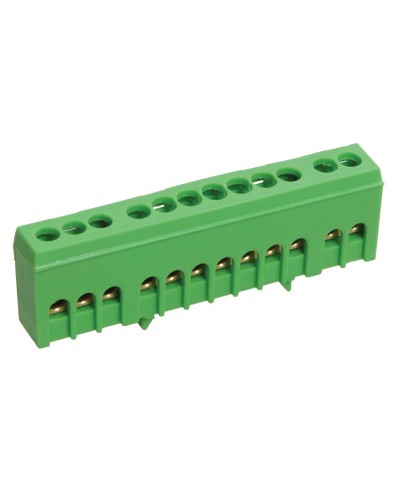 Шина PE земля ШНИ-6х9-10-К-З (YNN10-69-10KD-K06). Шина в корпусном изоляторе на DIN-рейку. IEK в Махачкале