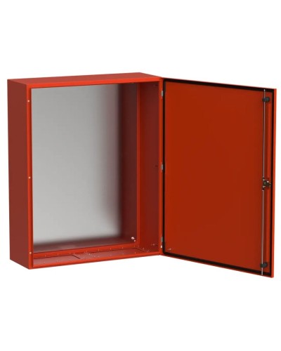 ЩМП-100.80.30 УХЛ1 IP66 RAL3020 TITAN 5 (TI5-13-N-100-080-030-66). Корпус металлический с монтажной платой. IEK в Махачкале