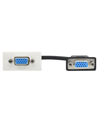 Розетка VGA M/M PRIMER РКМ-20-20-П белый IEK (PR-KK40D-RV-0-2-K01). Розетка. IEK в Махачкале