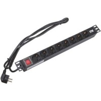 PH12-8D1-P. Блок розеток 19”. ITK