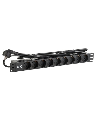 PH22-9D1-P. Блок розеток 19”. ITK в Махачкале