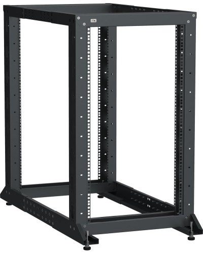 LF05-24U61-2GM. Стойка 2-рамная 24U 600х600-1000мм черная. ITK в Махачкале