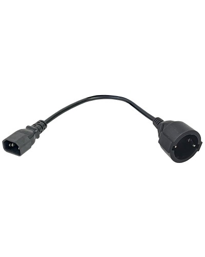 PC-C14D-10CM. Адаптер C14-Schuko. ITK в Махачкале