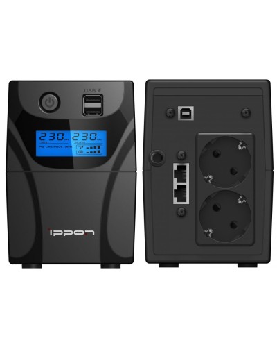 Ippon Back Power Pro II 850 Euro (1005575). Источник бесперебойного питания. Ippon в Махачкале