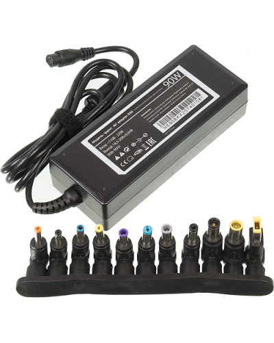 Блок питания Ippon E90 автоматический 90W 18.5V-20V 11-connectors 4.5A, LED индикатор (651780). Блок питания. Ippon в Махачкале