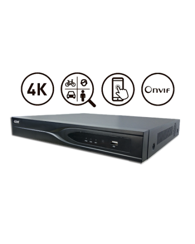 KN-PRO32/2-4K-AI. Видеорегистратор IP 32-канальный. KENO в Махачкале