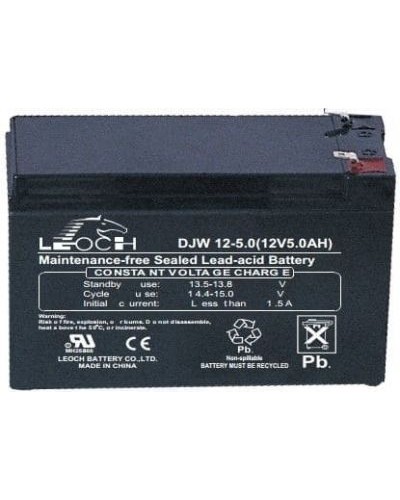 LEOCH DJW 12-5,0. Аккумулятор герметичный свинцово-кислотный. LEOCH в Махачкале