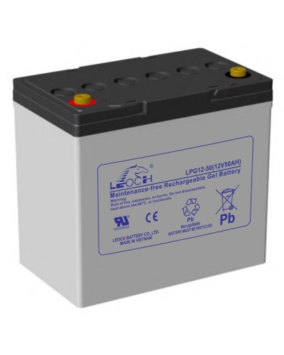 LEOCH LPG 12-50. Аккумулятор герметичный свинцово-кислотный. LEOCH в Махачкале