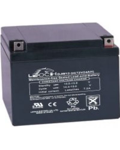 LEOCH DJW 12-24. Аккумулятор герметичный свинцово-кислотный. LEOCH в Махачкале