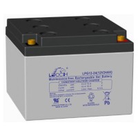 LEOCH LPG 12-24. Аккумулятор герметичный свинцово-кислотный. LEOCH