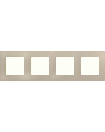 Рамка 4 поста ETIKA, слоновая кость (672514). Рамка. LegranD в Махачкале