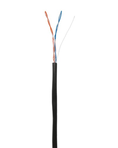 U/UTP 2pair, Cat5, Out, PE (EC-UU002-5-PE-BK). Кабель «витая пара» (LAN) для структурированных систем связи. NETLAN в Махачкале