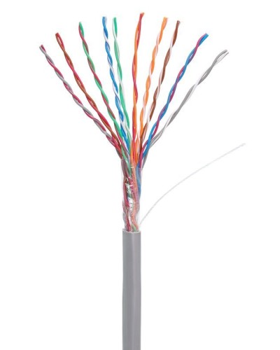 U/UTP 10pair, Cat5, In, PVC (EC-UU010-5-PVC-GY-3). Кабель «витая пара» (LAN) для структурированных систем связи. NETLAN в Махачкале