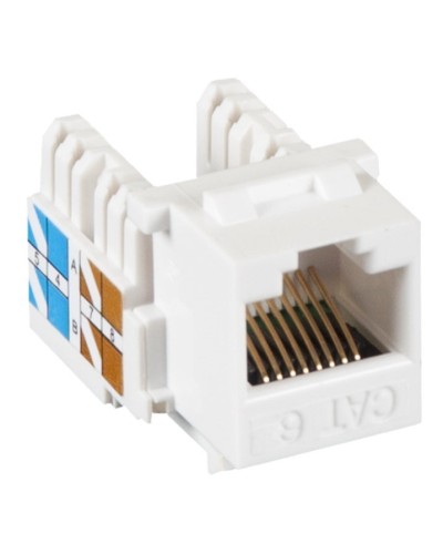 EC-UKJ-UE2-WT-10 (10 шт). Модуль-вставка. NETLAN в Махачкале
