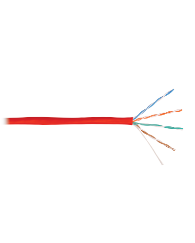 U/UTP 4pair, Cat5e, Solid, In, PVC (NMC 4100A-RD). Кабель «витая пара» (LAN) для структурированных систем связи. NIKOMAX в Махачкале