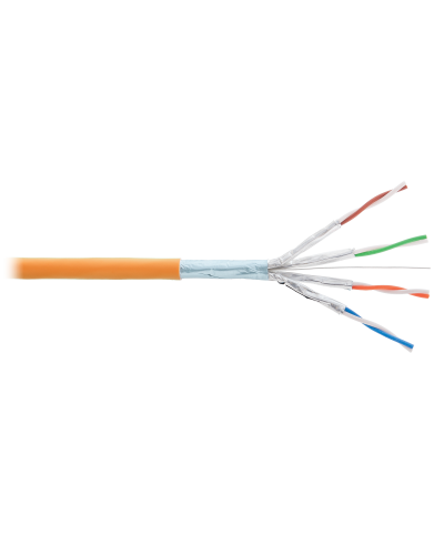 F/FTP 4pair, Cat6a, Solid, In, нг(А)-HF (NMC 4355C-OR). Кабель «витая пара» (LAN) для структурированных систем связи. NIKOMAX в Махачкале