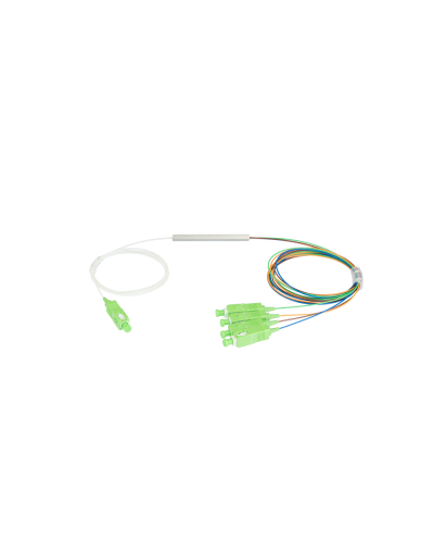 NMF-SPP1X4A1-SCA-M. Сплиттер планарный 1x4, 9/125мкм, SC/APC, 0.9 мм. NIKOMAX в Махачкале