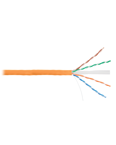 U/UTP 4pair, Cat6, Solid, In, нг(А)-HF (NMC 9140C-OR). Кабель «витая пара» (LAN) для структурированных систем связи. NIKOMAX в Махачкале