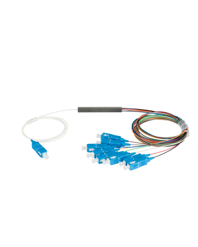 NMF-SPP1X8A1-SCU-M. Сплиттер планарный 1x8, 9/125мкм, SC/UPC, 0.9 мм. NIKOMAX в Махачкале