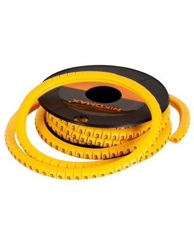 NMC-CMR-H-YL-500 (500шт). Маркер кабельный. NIKOMAX в Махачкале
