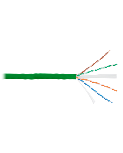 U/UTP 4pair, Cat6, Solid, In, нг(А)-HF (NMC 4140C-GN). Кабель «витая пара» (LAN) для структурированных систем связи. NIKOMAX в Махачкале