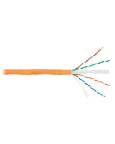 U/UTP 4pair, Cat6, Solid, In, нг(А)-HF (NMC 2140C-OR). Кабель «витая пара» (LAN) для структурированных систем связи. NIKOMAX в Махачкале