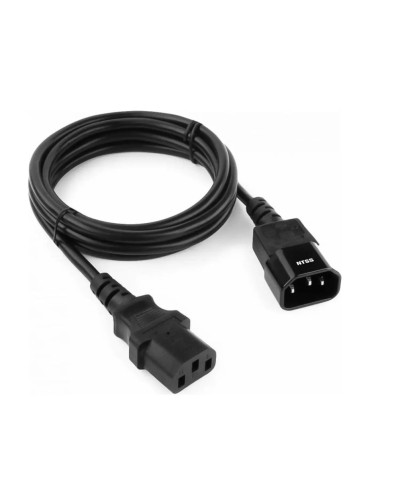 NTSS-PC13142 C13-С14 проводник.:3х0.75мм2 1.8м 220/250В 10А черный. Кабель питания. NTSS в Махачкале