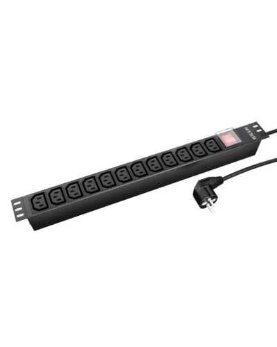 NTSS-PDU-DA2039 гор.размещ. 12xC13 базовые 16A Schuko 2м. Блок розеток 19. NTSS в Махачкале