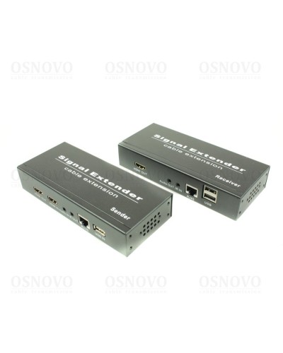 TLN-HiKM2+RLN-HiKM2. Удлинитель HDMI, ИК-сигнала, 2*USB. OSNOVO в Махачкале