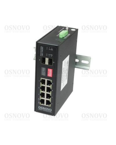 SW-80802/I(Port 90W, 300W). Коммутатор с PoE. OSNOVO в Махачкале