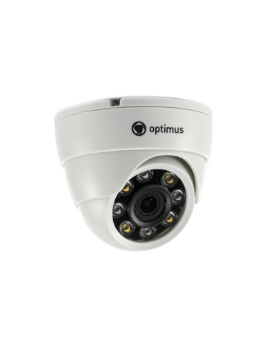 IP-E022.1(2.8)PF_V.1. Видеокамера IP купольная. Optimus в Махачкале