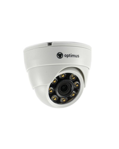 IP-E025.0(2.8)PF_DP03. Видеокамера IP купольная. Optimus в Махачкале