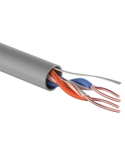 U/UTP 2PR 24AWG, CCA, CAT5e PVC, 305м. PROconnect (01-0022-3). Кабель «витая пара» (LAN) для структурированных систем связи. PROCONNECT в Махачкале