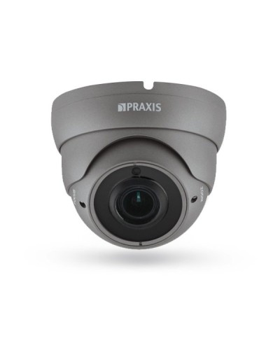 PE-7142IP 2.8-12 A/SD. Видеокамера IP купольная. Praxis в Махачкале