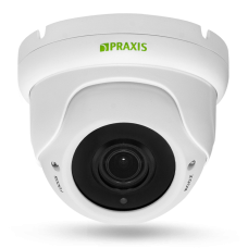 PP-7141IP 2.8-12 AUDIO. Видеокамера IP купольная. Praxis