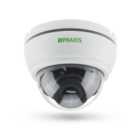 PP-7111MHD 2.8-12. Видеокамера мультиформатная купольная. Praxis