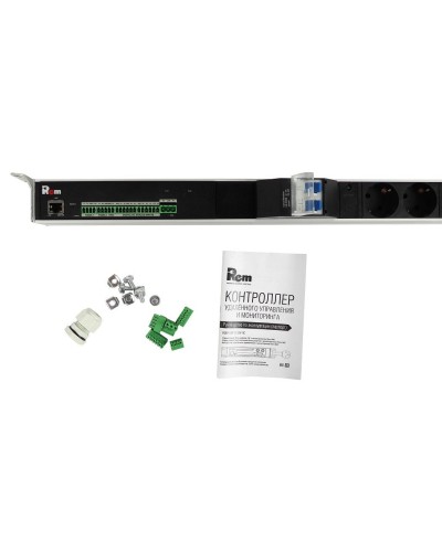 R-MC1-32-4x2S-2x3C13-2x2C19-A-1820-K. Блок силовых розеток с контроллером. REM в Махачкале