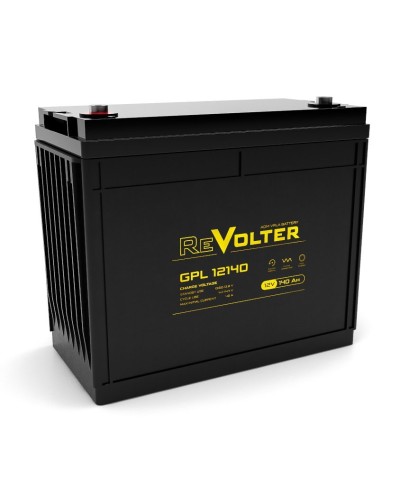 Revolter GPL 12140. Аккумулятор автомобильный герметичный свинцово-кислотный. Revolter в Махачкале