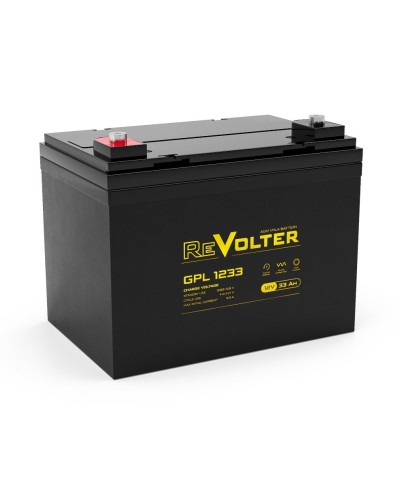 Revolter GPL 1233. Аккумулятор автомобильный герметичный свинцово-кислотный. Revolter в Махачкале