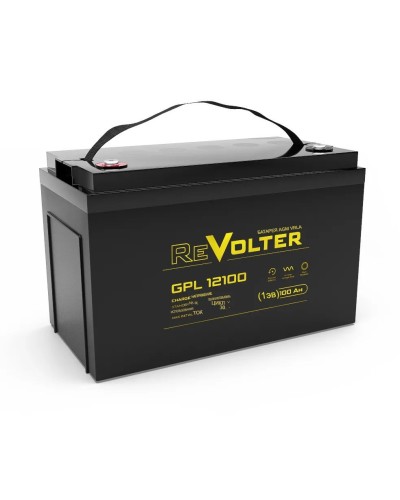 Revolter GPL 12100. Аккумулятор автомобильный герметичный свинцово-кислотный. Revolter в Махачкале