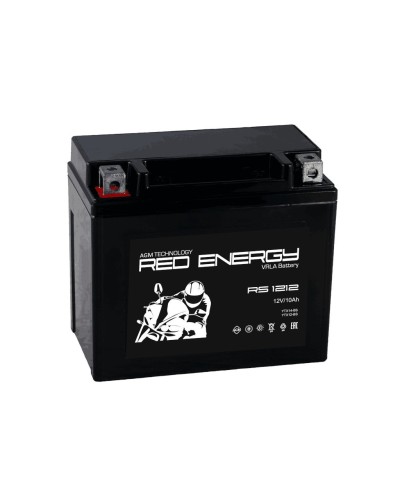 Red Energy RS 1212. Аккумулятор герметичный свинцово-кислотный стартерный. Red Energy в Махачкале