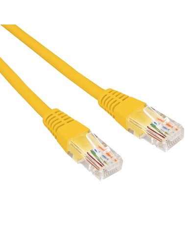 Патч-корд U/UTP CAT 6, RJ45-RJ45, 26AWG, LSZH, желтый, 2м REXANT (02-0295-2). Патч-корд UTP. Rexant в Махачкале