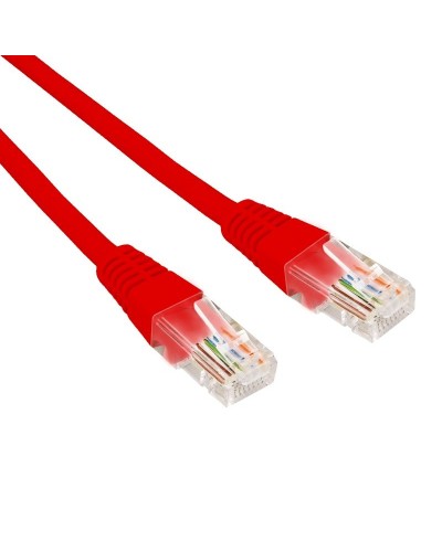 Патч-корд U/UTP CAT 6, RJ45-RJ45, 26AWG, LSZH, красный, 1м REXANT (02-0293-1). Патч-корд UTP. Rexant в Махачкале