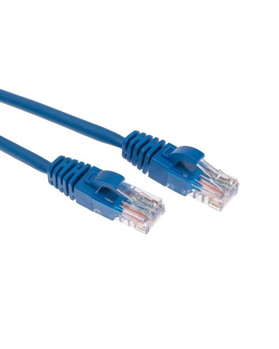 Патч-корд U/UTP, CAT 5e, RJ45-RJ45, 26AWG, LSZH, синий, 0,3м  REXANT (02-0104-03). Патч-корд UTP. Rexant в Махачкале