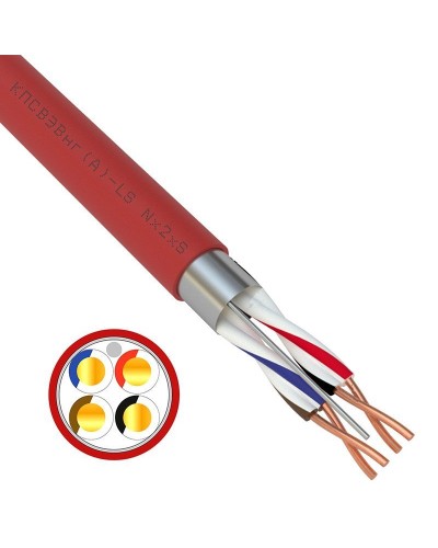 КПСВЭВнг(А)-LS 2х2х1,5 (01-4868-1)(REXANT). Кабель для систем пожарной и охранной сигнализации. Rexant в Махачкале