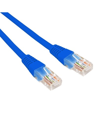 Патч-корд U/UTP CAT 6, RJ45-RJ45, 26AWG, LSZH, синий, 1м REXANT (02-0294-1). Патч-корд UTP. Rexant в Махачкале