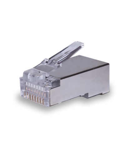 Коннекторы 8P8C FTP Cat.5e (RJ-45) 2pb (100шт) (10-0234). Разъем RJ-45. SUPRLAN в Махачкале