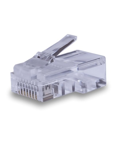 Коннекторы 8P8C UTP Cat.5e 50U (RJ-45) (100шт) (10-0207). Разъем RJ-45. SUPRLAN в Махачкале